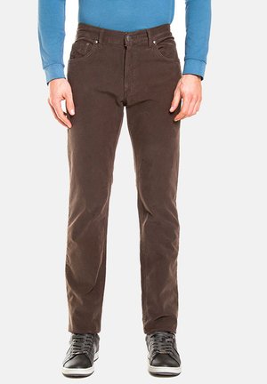 Carrera Jeans TINTA UNITA FUSTAGNO - Jeans slim fit - marrone