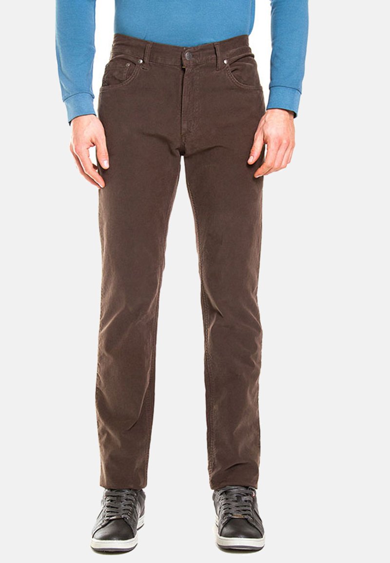 Carrera Jeans TINTA UNITA FUSTAGNO - Jeans slim fit - marrone