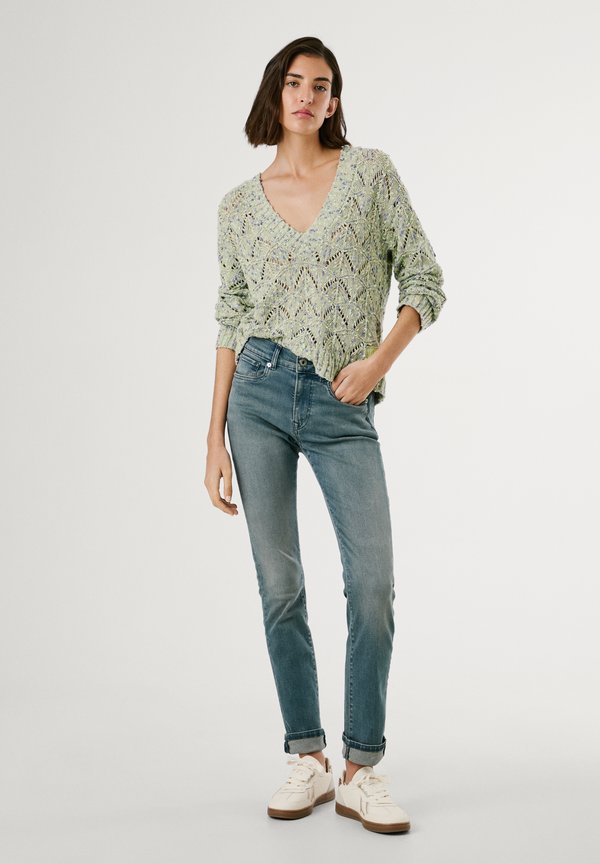 GRACE - Slim fit jeans - denim2