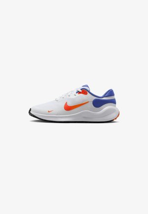 Nike Performance REVOLUTION 7 - Chaussures de running sur route - white astronomy blue total orange team orange