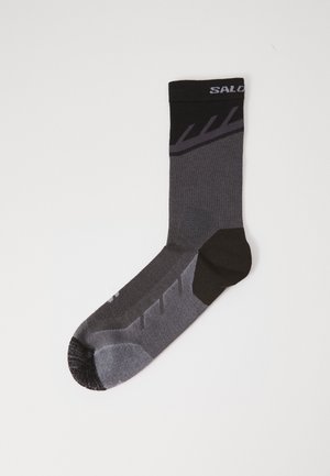 SPEEDCROSS CREW UNISEX - Sports socks - black/magnet/quarry