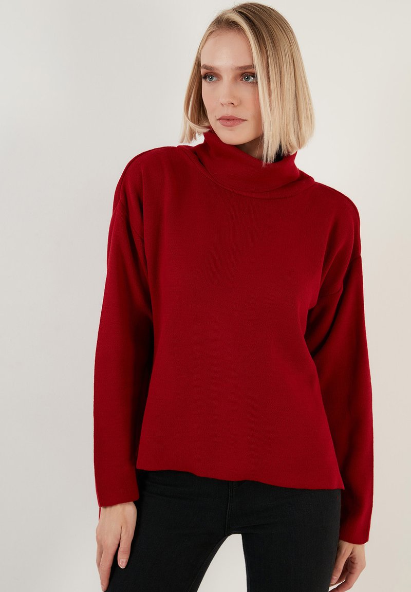 LELA REGULAR FIT - Pullover - red