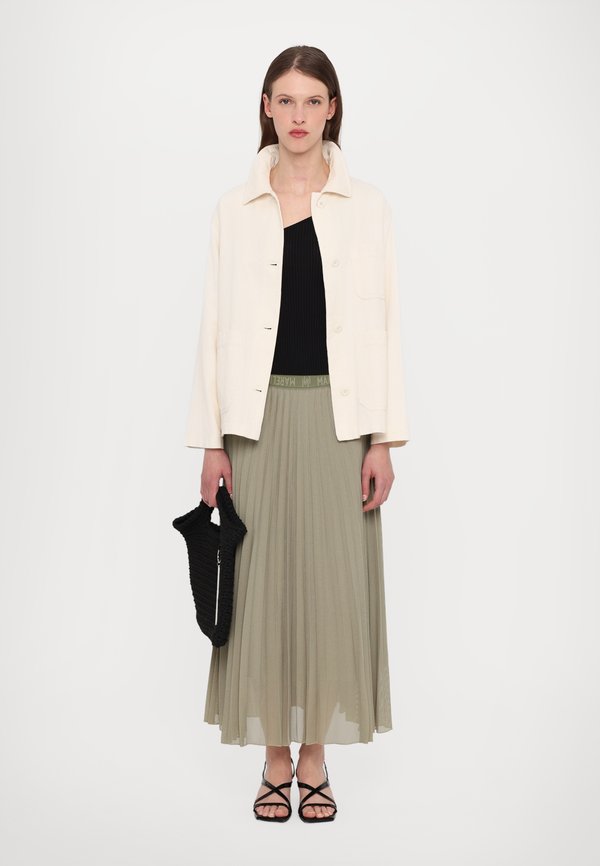 ACERBO - Pleated skirt - verde4