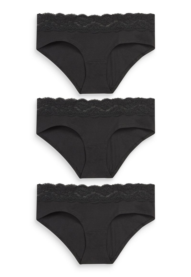 Next TRIM BLEND KNICKERS 3 PACK Slip black/schwarz Zalando.ch