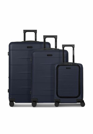 LONDON 4 ROLLEN SET 3-TEILIG MIT DEHNFALTE - Kofferset - dark navy