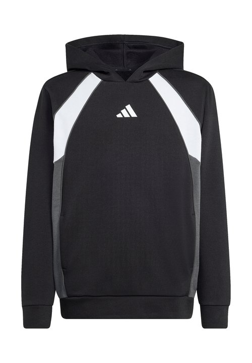 adidas PERFORMANCE COLOR BLOCK HOODY KIDS FUSSBALL - TEXTILIEN UNISEX - Hoodie - schwarz — foto 6