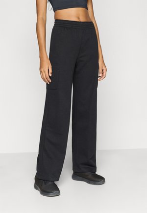 ICONS LOOSE FIT ELASTIC CUFF CARGO PANTS - Tréningruha alsók - black