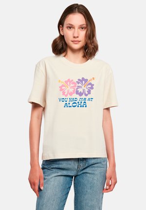 YOU HAD ME AT ALOHA - T-Shirt print - whitesand