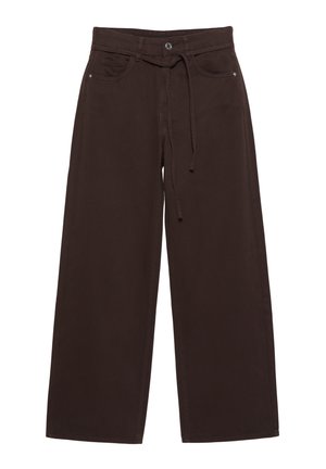 DRAWSTRING - BAGGY - Jeans Relaxed Fit - brown