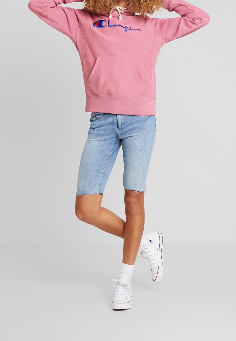 Champion Reverse Weave Hoodie purple (Pre-owned)