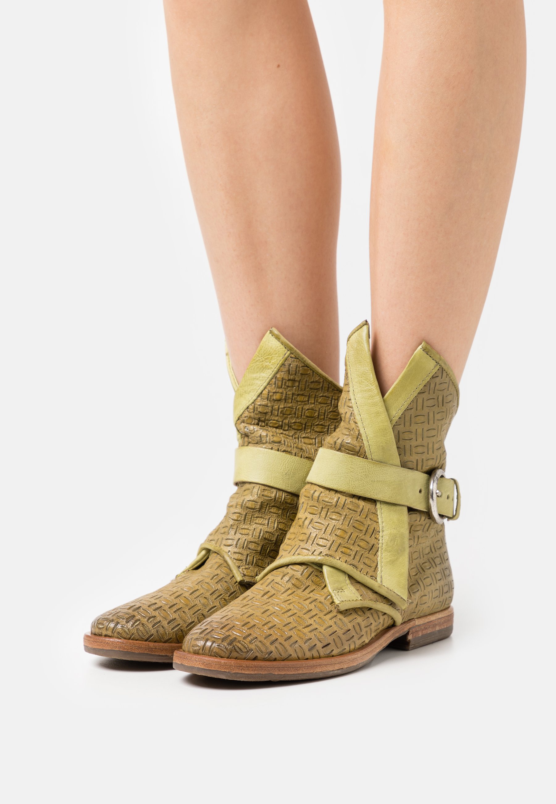 A.S.98 Botines camperos - detox/caqui - Zalando.es
