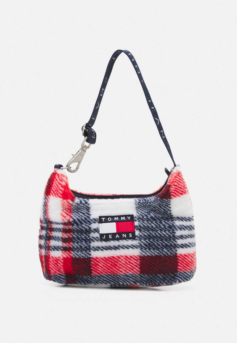 Tommy Jeans HERITAGE CHECK SHOULDER BAG Handbag multicoloured