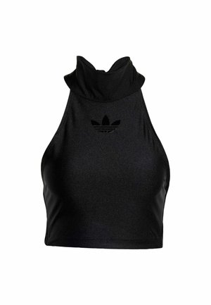 adidas Originals NECK CROP - Top - black