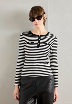 Pitkähihainen paita - off white/noir