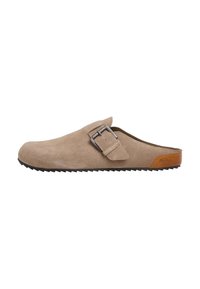 CORBY - Pantolette flach - stowe beige