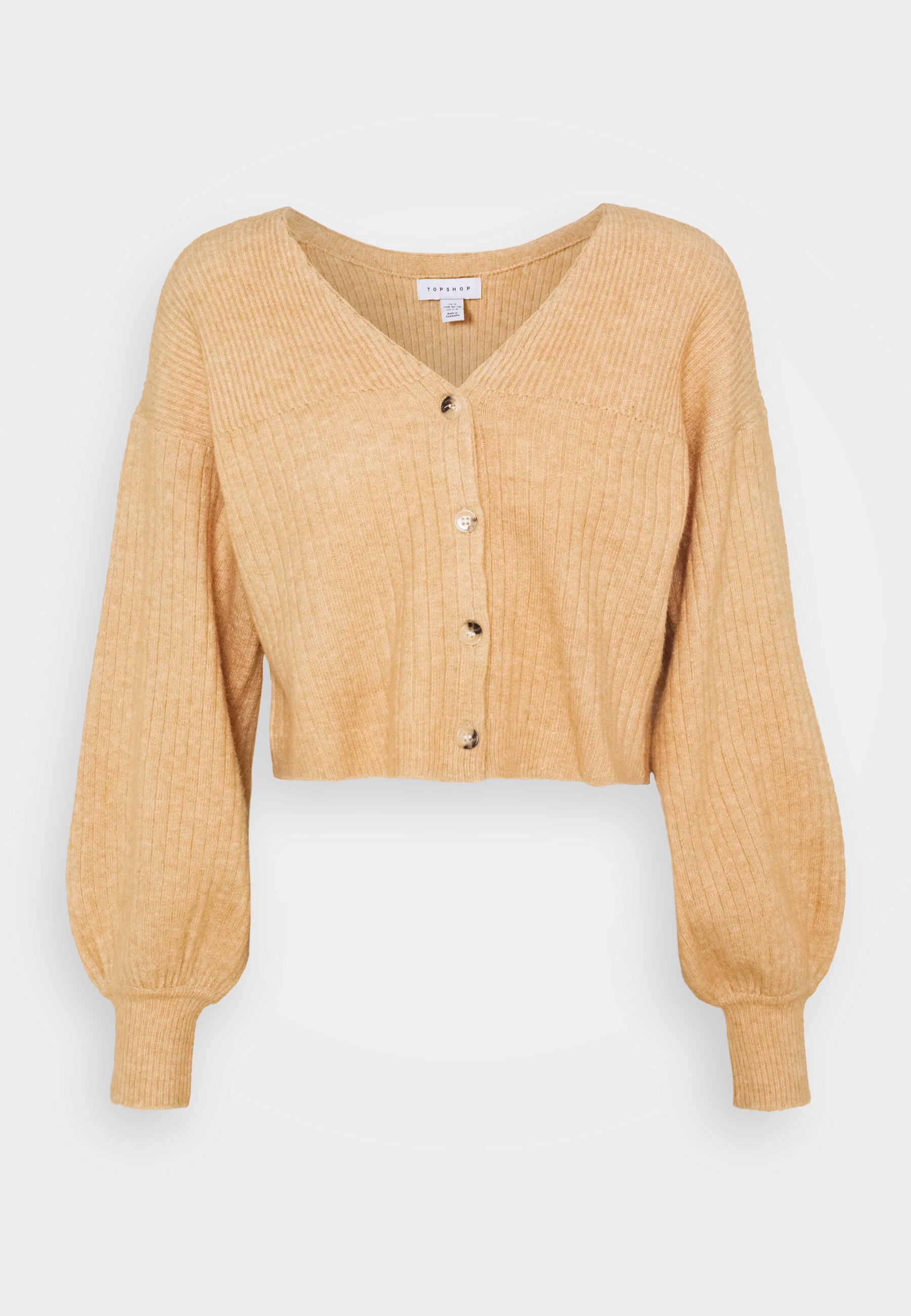 topshop yellow cardigan