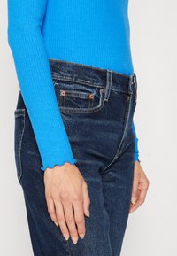 Pieces PCNICCA - Tops ar garām piedurknēm - french blue