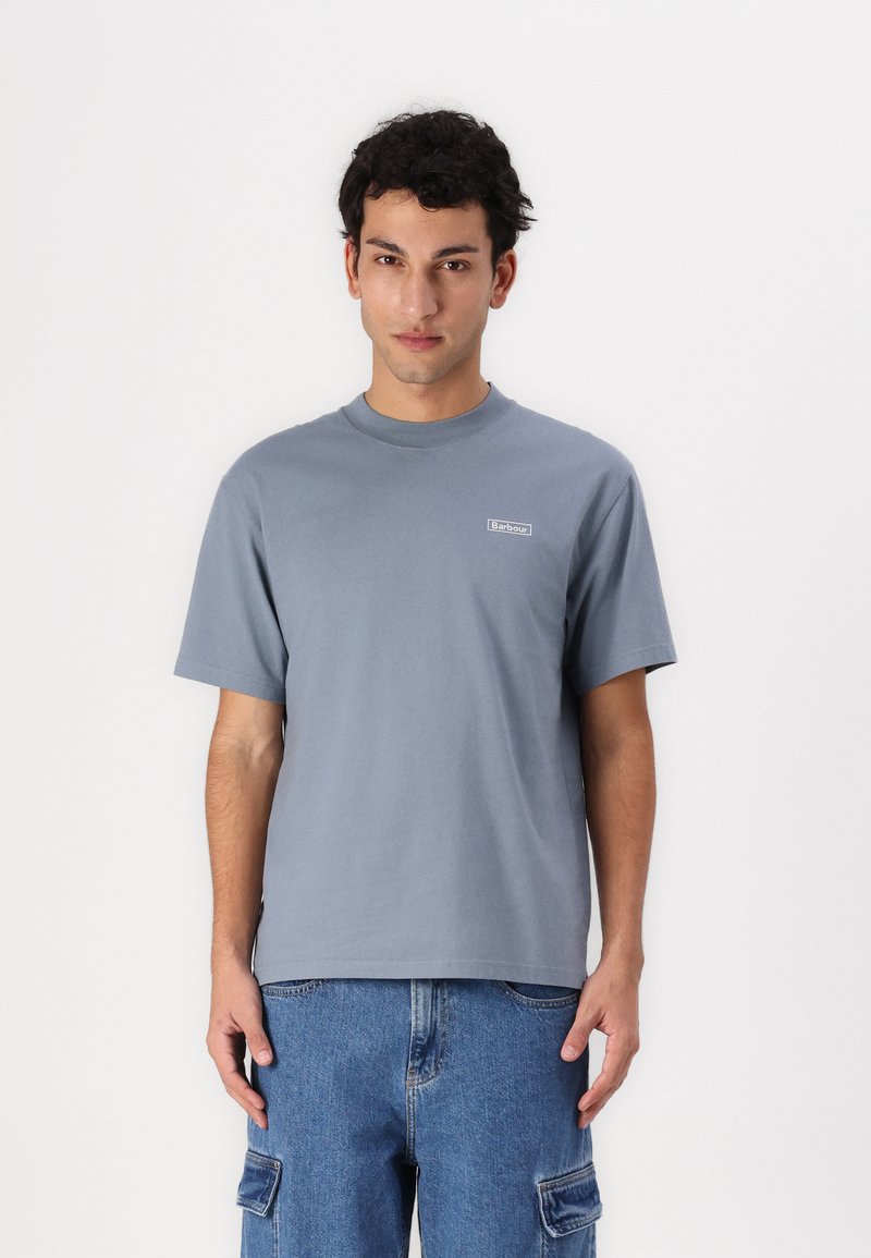 Barbour WALTON - Basic T-shirt - washed blue