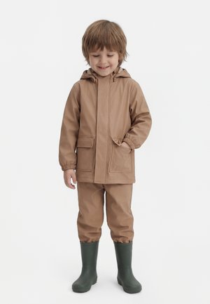 Wheat OLA SET - Regenhose - hazel