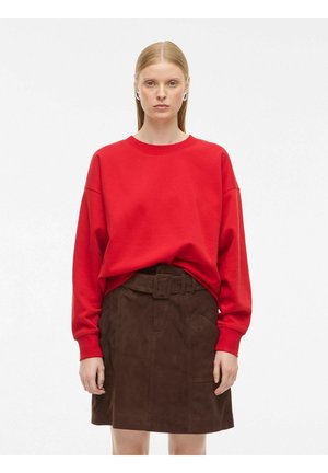 Sweater - chinese red