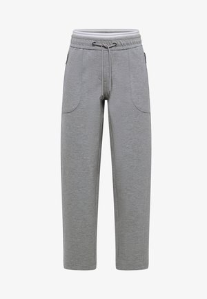Cecil, MID WAIST BARREL LEG HOSE IM CASUAL FIT - Pantalon classique - light grey melange