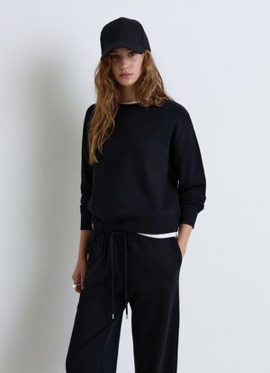 Calliope, FELPA TINTA UNITA - Sweatshirt - ultrablack
