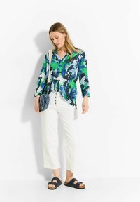 Cecil PRINT STRUKTUR - Bluse - weiß