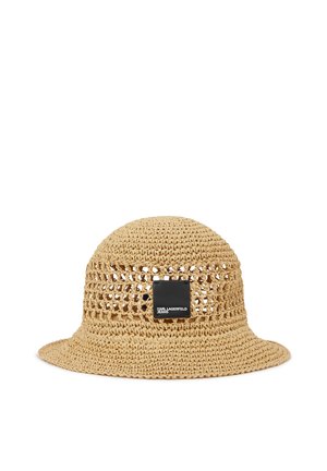 Karl Lagerfeld Jeans BUCKET - Chapeau - natural
