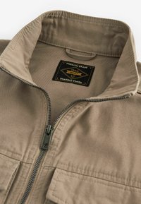 Next ZIP UP COTTON - Skraistė  - stone