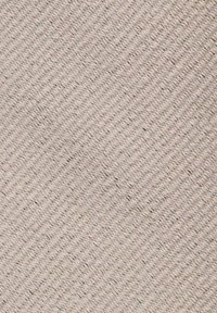 Lichtbeige stof met een diagonale weefpatroon, met subtiele spikkels van donkerdere kleuren. Gestructureerd oppervlak zichtbaar.