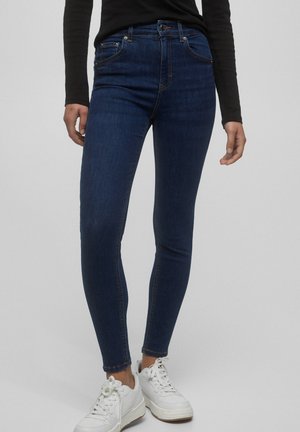 Cache Cache MIT HOHER TAILLE - Jeans Skinny Fit - denim noir/dark-blue ...