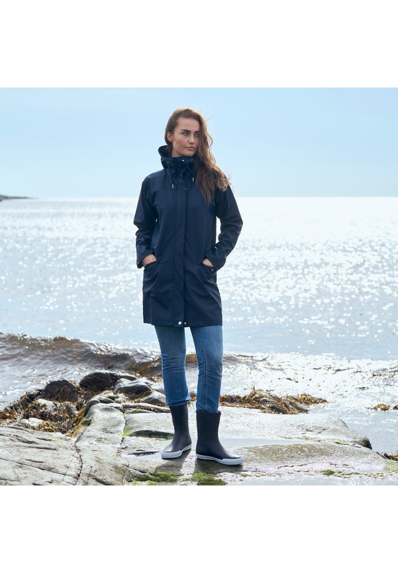 HELLY HANSEN - Haine de ploaie W Moss Rain Coat - albastru inchis femei