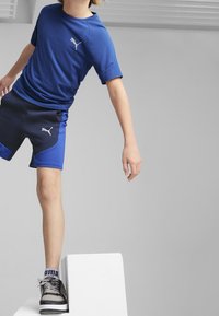 Puma EVOSTRIPE - Teplákové kalhoty - club navy