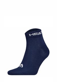 Head UNISEX QUARTER 3ER PACK - ALL LOGO EINFARBIG - Sportsokken - blau