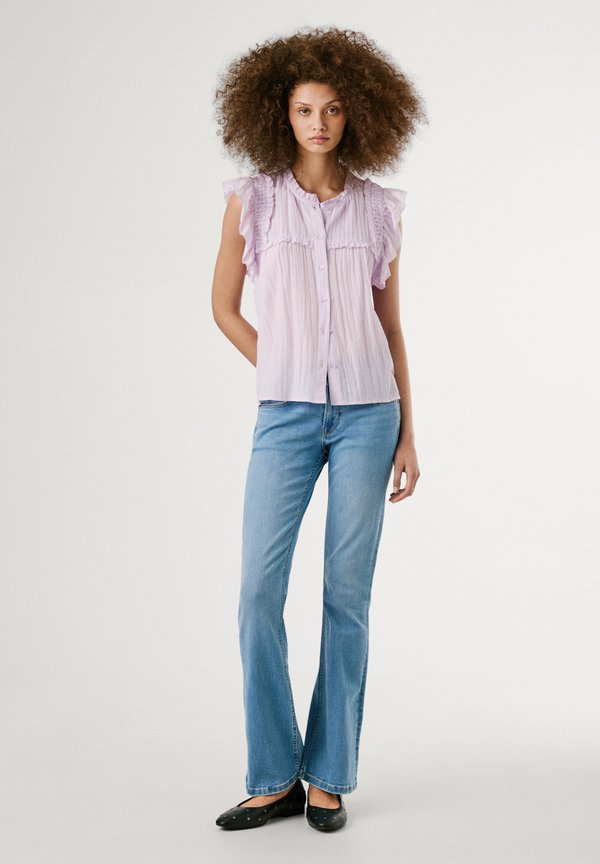 LIBBY - Button-down blouse - lilac4