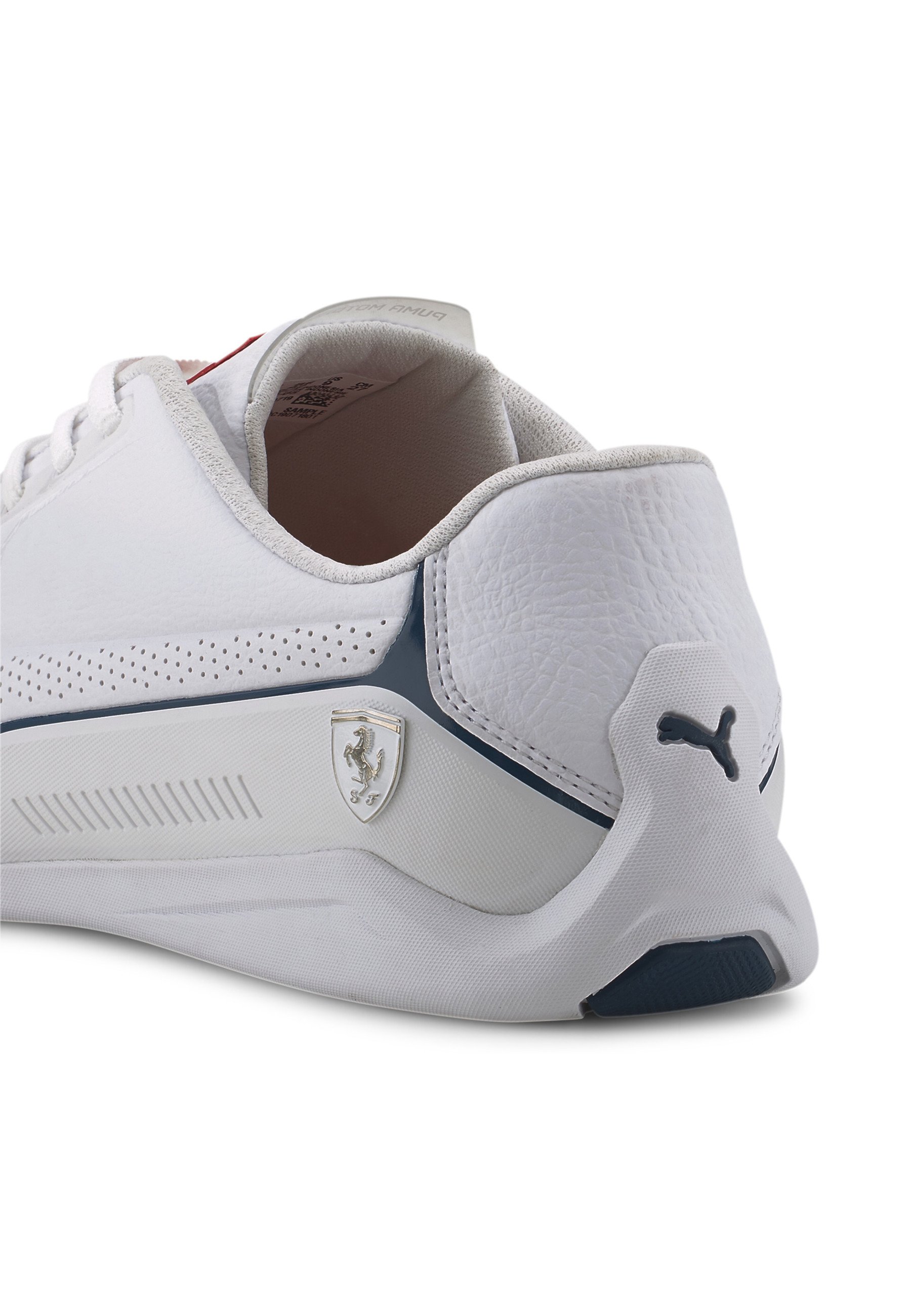 Puma SCUDERIA FERRARI DRIFT CAT 8 - Sneakers basse - puma white-gibraltar  sea/bianco - Zalando.it