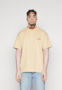 Carhartt WIP AMERICAN SCRIPT - T-shirt basic - rattan