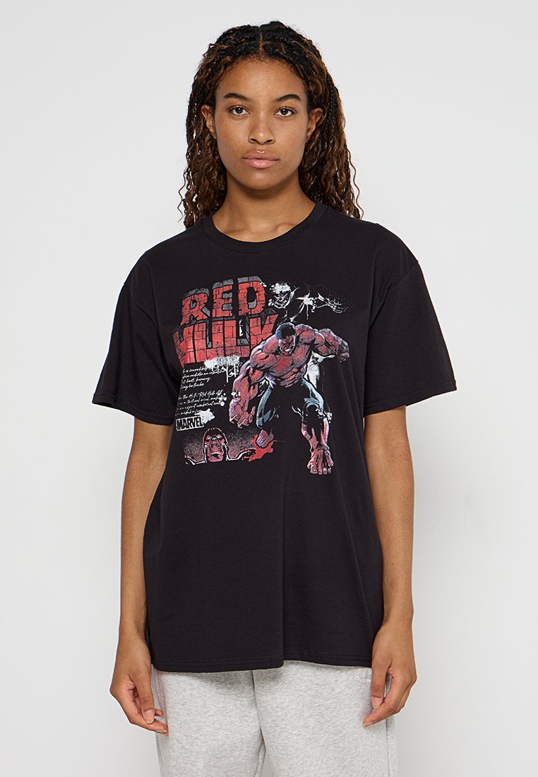 Marvel T-shirt print zwart