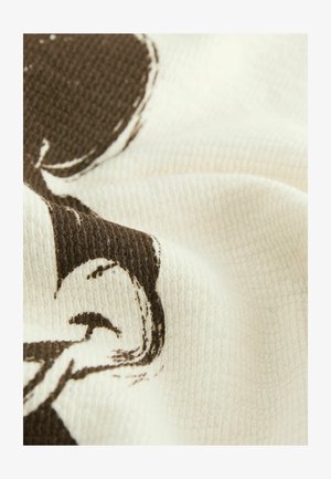 Next REGULAR FIT - MICKEY MOUSE  - Langarmshirt - oatmeal