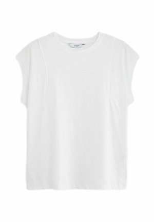 Next SHORT SLEEVE CREW NECK - Tricou cu imprimeu - white ground