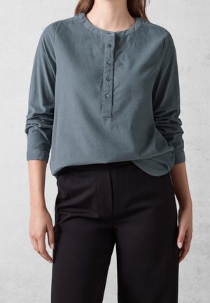 Blouse - blue-grey