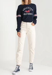 Hollister Co. Stickad tröja - dark blue