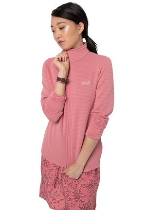 MODESTO - Fleece jacket - rose quartz