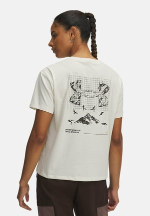 TRAIL RUN GRAPHIC - T-shirt de sport - stone