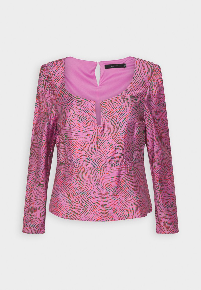 Vero Moda Blouse gemêleerd donkerroze Vero Moda Blouse gemêleerd donkerroze