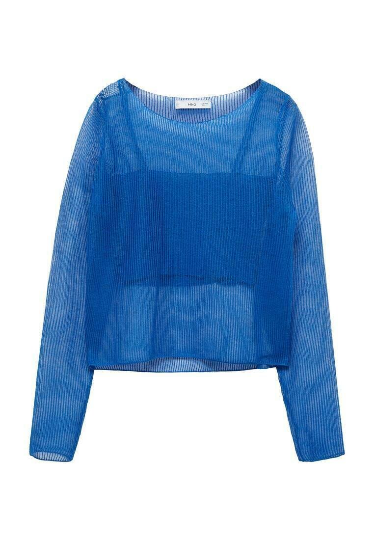 Mango Trui neonblauw
