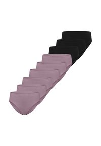 Niewybrane, lila/schwarz