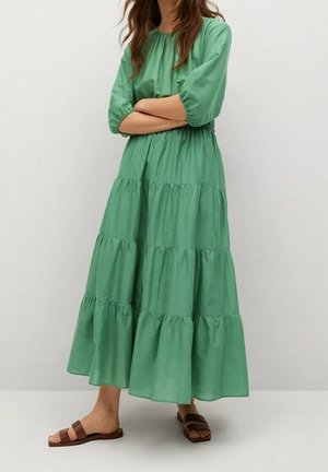 Mango, Robe longue - green