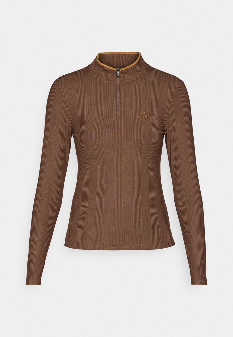 Malbon Longsleeve donkerbruin