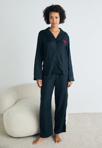 HUGO ELLE LONG  - Nattdrakt - black